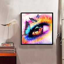 Lade das Bild in den Galerie-Viewer, Fantasy-Auge - volle Diamant-Malerei - 30x30cm
