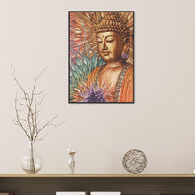 Lade das Bild in den Galerie-Viewer, Buddha - voller runder Diamant - 30x40cm
