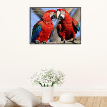 Lade das Bild in den Galerie-Viewer, Vogel - voller runder Diamant - 40x30cm
