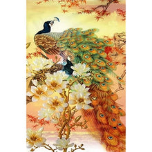 Lade das Bild in den Galerie-Viewer, Peafowl - voller quadratischer Diamant - 30x40cm
