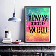 Lade das Bild in den Galerie-Viewer, Englischer Spruch - voller runder Diamant - 30x40cm
