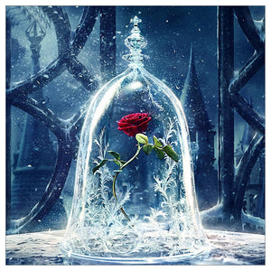 Fantasy rose - voller runder Diamant -