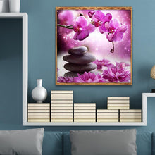 Lade das Bild in den Galerie-Viewer, Blume - voller runder Diamant - 30x30cm
