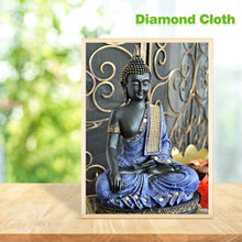 Lade das Bild in den Galerie-Viewer, Buddha-Statue - voller runder Diamant - 30x40cm
