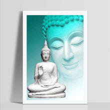 Lade das Bild in den Galerie-Viewer, Buddha-Statue - voller runder Diamant - 30x40cm
