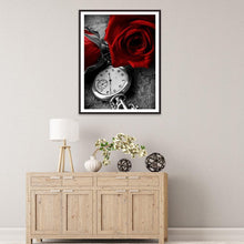 Lade das Bild in den Galerie-Viewer, Blumen - voller runder Diamant - 30x40cm
