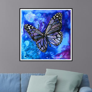 Kunst - voller quadratischer Diamant - 30x30cm
