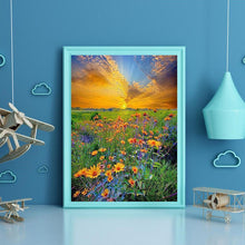 Lade das Bild in den Galerie-Viewer, Blume - voller runder Diamant - 30x40cm
