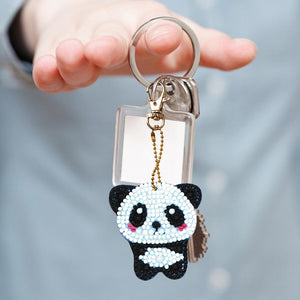 5 Stück/Satz Panda DIY Schlüsselanhänger