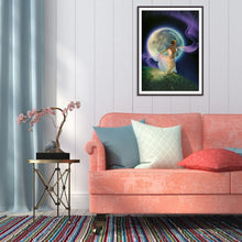 Lade das Bild in den Galerie-Viewer, Fee - volle Diamant-Malerei - 40x30cm
