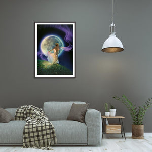 Fee - volle Diamant-Malerei - 40x30cm
