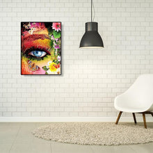 Lade das Bild in den Galerie-Viewer, Augen - volle Diamant-Malerei - 30x40cm
