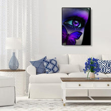 Lade das Bild in den Galerie-Viewer, Augen - volle Diamant-Malerei - 30x40cm
