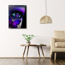 Lade das Bild in den Galerie-Viewer, Augen - volle Diamant-Malerei - 30x40cm
