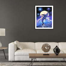 Lade das Bild in den Galerie-Viewer, Delphin - volle Diamant-Malerei - 40x30cm
