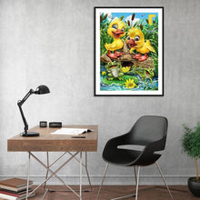 Lade das Bild in den Galerie-Viewer, Ente - volle Diamant-Malerei - 30x40cm
