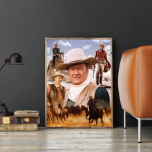 Lade das Bild in den Galerie-Viewer, Cowboy Mann - volle Diamant-Malerei - 40x30cm
