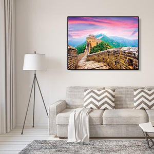 Berühmte Landschaft - volle Diamant-Malerei - 45x35cm