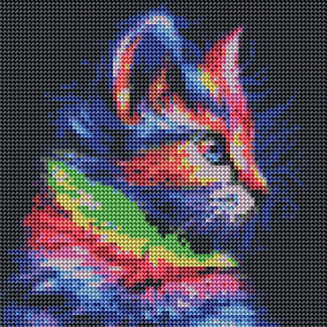 Volle Catpicture - volle Diamant-Malerei - 30x30cm