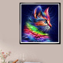 Lade das Bild in den Galerie-Viewer, Volle Catpicture - volle Diamant-Malerei - 30x30cm
