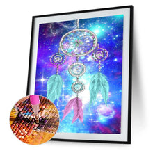 Lade das Bild in den Galerie-Viewer, Dreamcatcher - voller runder Diamant - 30x40cm
