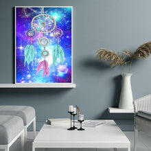 Lade das Bild in den Galerie-Viewer, Dreamcatcher - voller runder Diamant - 30x40cm
