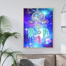 Lade das Bild in den Galerie-Viewer, Dreamcatcher - voller runder Diamant - 30x40cm
