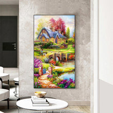 Lade das Bild in den Galerie-Viewer, Land - voller runder Diamant - 45x85cm
