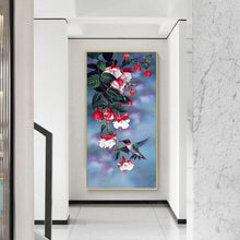 Lade das Bild in den Galerie-Viewer, Flowersative - voller runder Diamant - 45x85cm
