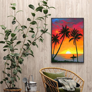 Fantasy Natur - voller runder Diamant - 30x40cm