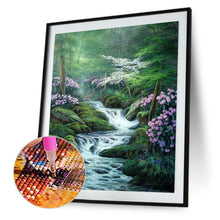 Lade das Bild in den Galerie-Viewer, Fantasy Natur - voller runder Diamant - 30x40cm
