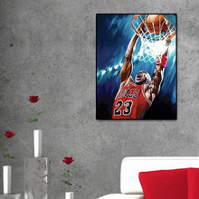 Lade das Bild in den Galerie-Viewer, Basketballspieler - voller Runder Diamant - 30x40cm
