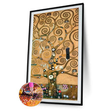 Lade das Bild in den Galerie-Viewer, Baum - voller runder Diamant - 45x85cm
