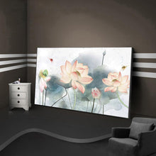 Lade das Bild in den Galerie-Viewer, Lotus - runder runder Diamant - 100x50cm
