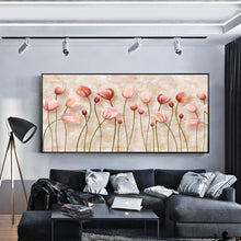 Lade das Bild in den Galerie-Viewer, Blumen von - voller runder Diamant - 100x50cm
