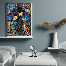 Lade das Bild in den Galerie-Viewer, Prinzessin - voller quadratischer Diamant - 40x50cm
