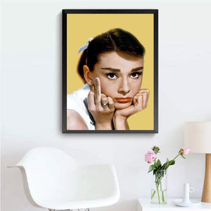 Hepburn - voller runder Diamant - 30x40cm