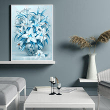 Lade das Bild in den Galerie-Viewer, Elegante Blumen - voller quadratischer Diamant - 40x50cm
