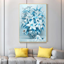 Lade das Bild in den Galerie-Viewer, Elegante Blumen - voller quadratischer Diamant - 40x50cm
