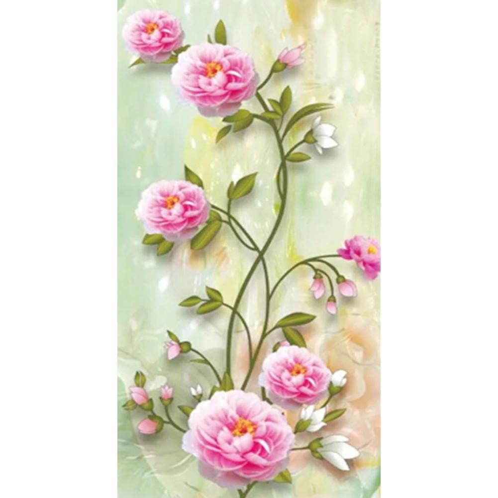 Blume - voller runder Diamant - 45x85cm