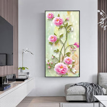 Lade das Bild in den Galerie-Viewer, Blume - voller runder Diamant - 45x85cm
