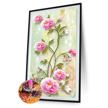 Lade das Bild in den Galerie-Viewer, Blume - voller runder Diamant - 45x85cm
