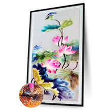 Lade das Bild in den Galerie-Viewer, Blume - voller runder Diamant - 45x85cm
