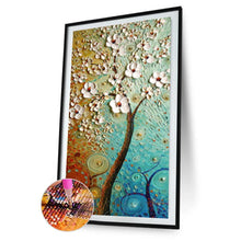 Lade das Bild in den Galerie-Viewer, Blume - voller runder Diamant - 45x85cm
