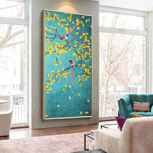 Lade das Bild in den Galerie-Viewer, Blume - voller runder Diamant - 45x85cm
