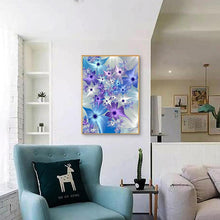 Lade das Bild in den Galerie-Viewer, Blume - voller quadratischer Diamant - 40x50cm

