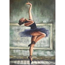 Lade das Bild in den Galerie-Viewer, Ballett Mädchen - voller runder Diamant - 30x40cm
