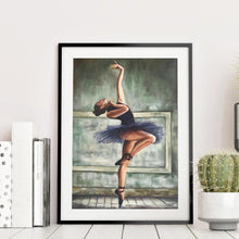 Lade das Bild in den Galerie-Viewer, Ballett Mädchen - voller runder Diamant - 30x40cm
