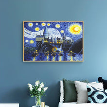 Lade das Bild in den Galerie-Viewer, Sternenhimmel - voller quadratischer Diamant - 50x40cm
