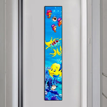 Lade das Bild in den Galerie-Viewer, Fisch und Seepferdchen Tier - voller runder Diamant - 25x115cm
